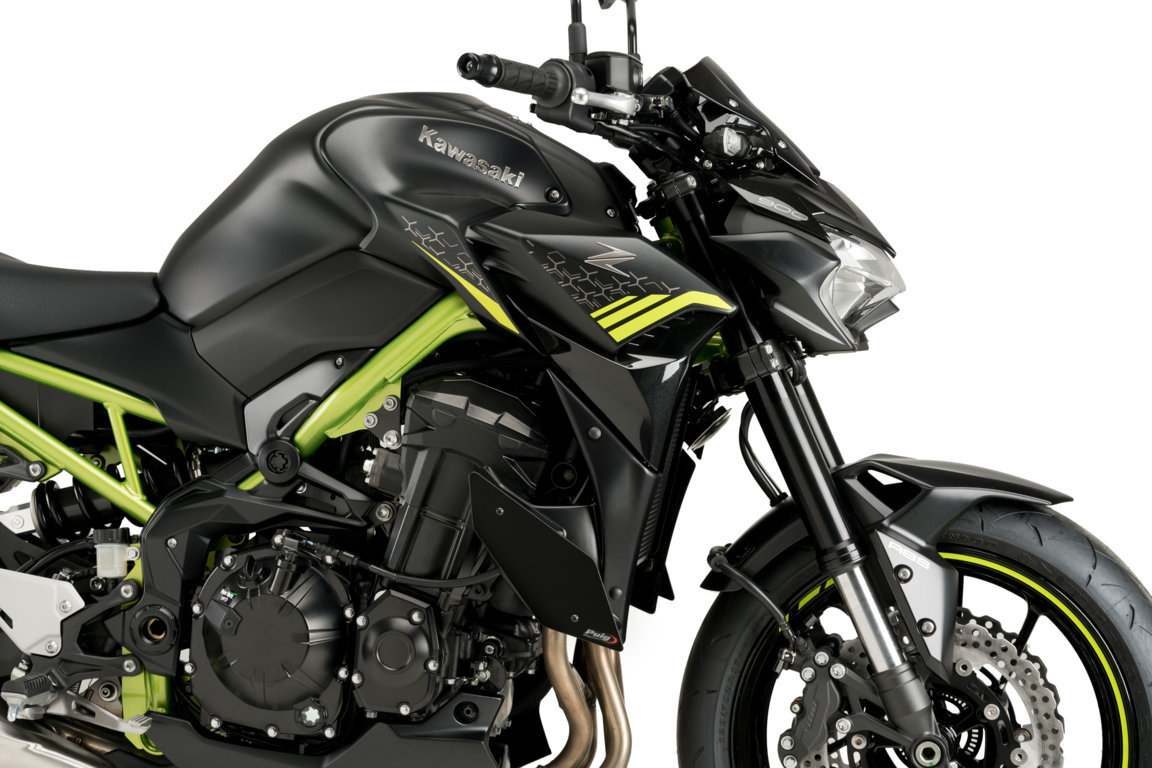 Z900(20-22)Puig downforce naked side spoiler_Components for specific bike  專用配件_Puig_改裝零件_翔利車行有限公司| 電單車用品| 電單車服裝| 電單車零件|